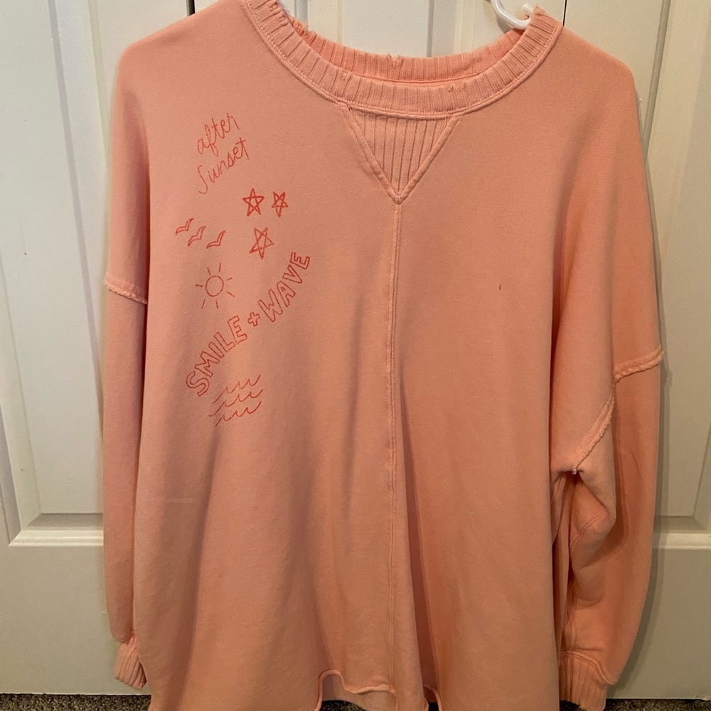 Aerie oversized sweatshirt tunic